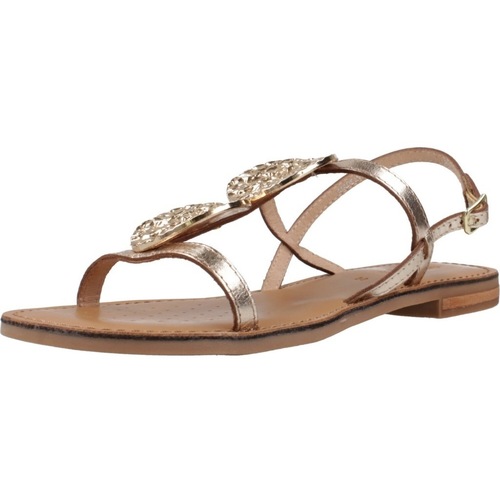 Sapatos Mulher Sandálias Geox D MADDALUSIAC Ouro