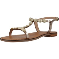 Sapatos Mulher Sandálias Geox D MADDALUSIAC Ouro