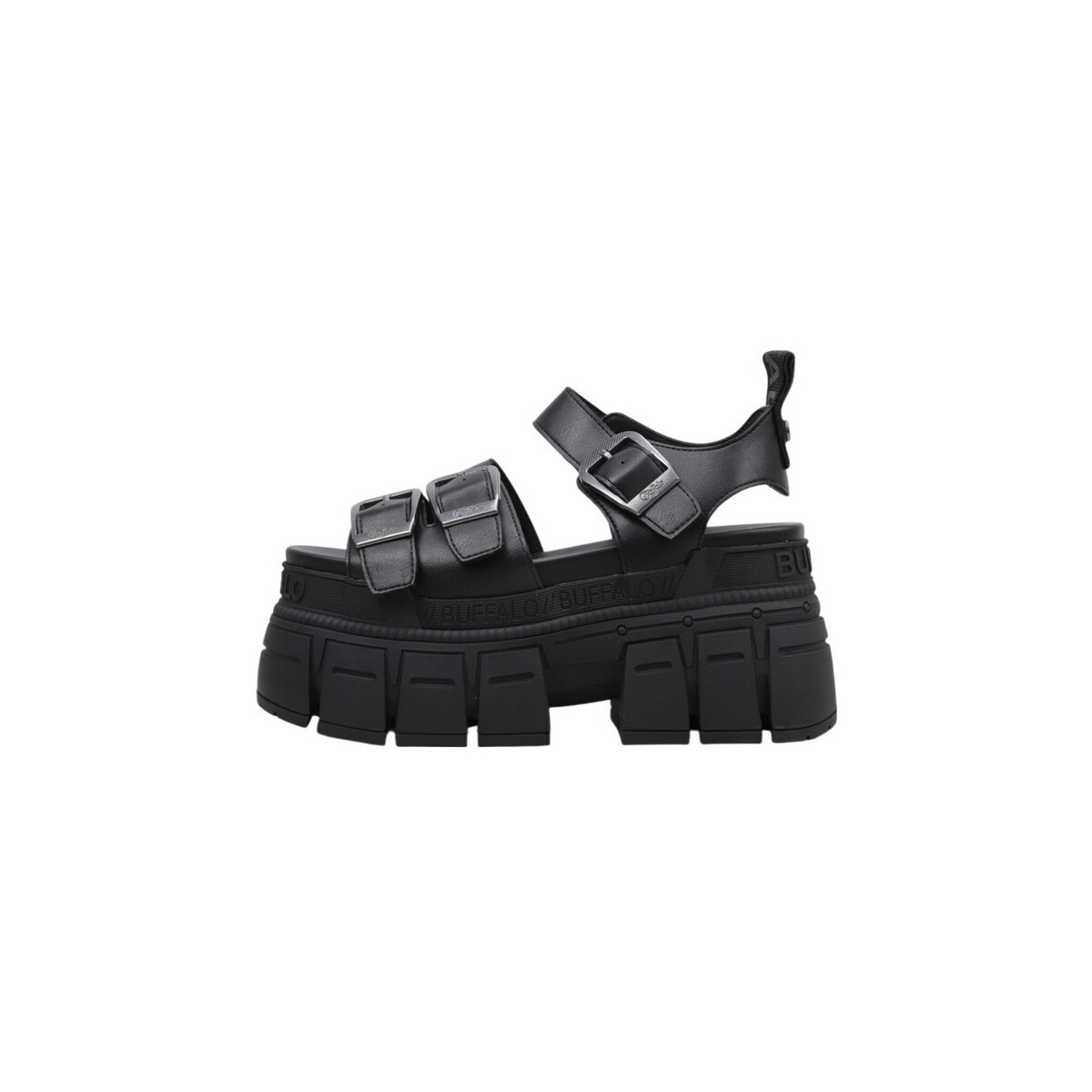 Sapatos Mulher Sandálias Buffalo GOSPHER SANDAL Preto