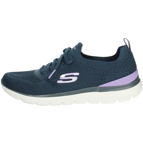 Sapatos Mulher Slip on Skechers 150122 Azul
