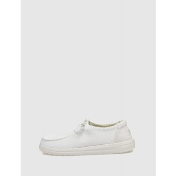 Sapatos Mulher Sapatilhas HEYDUDE ZAPATO  WENDY STRECH MESH BLANCO Branco