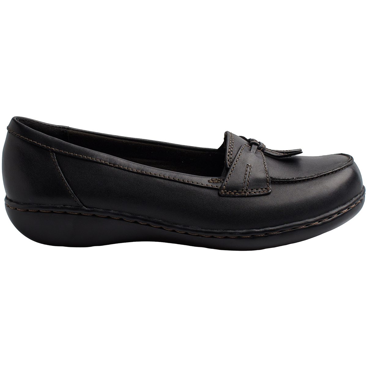 Sapatos Mulher Mocassins Clarks ASHLAND-BUBBLE-BLACK Preto