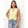 Textil Mulher Tops / Blusas La Modeuse 74438_P175967 Amarelo