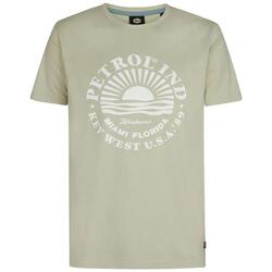 Textil Homem T-shirts e Pólos Petrol Industries  Verde