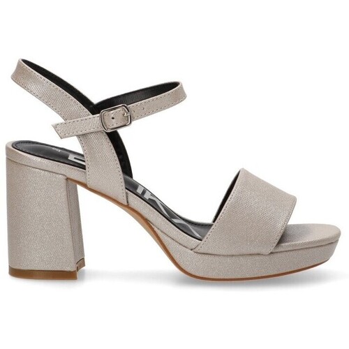Sapatos Mulher Sandálias Etika 78923 Prata