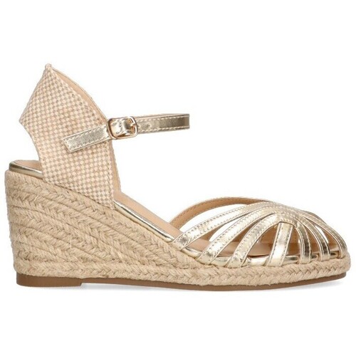 Sapatos Mulher Sandálias Etika 79294 Ouro