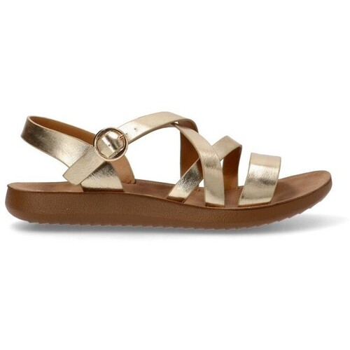Sapatos Mulher Sandálias Etika 78920 Ouro