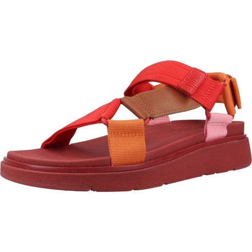 Sapatos Mulher Sandálias FitFlop GEN FF ADJ WEBBING LEATHER Vermelho