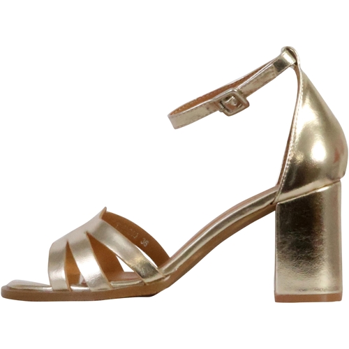 Sapatos Mulher Sandálias The Divine Factory 255616 Amarelo