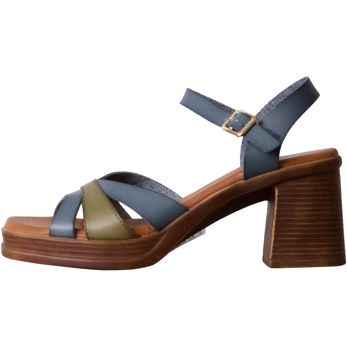 Sapatos Mulher Sandálias The Divine Factory 255634 Azul