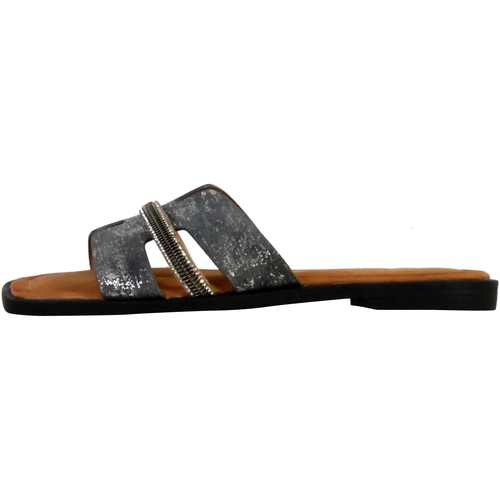 Sapatos Mulher Chinelos The Divine Factory 255726 Preto