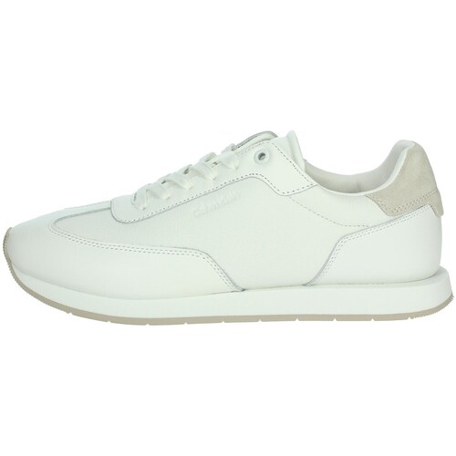 Sapatos Homem Sapatilhas de cano-alto Calvin Klein Jeans HM0HM01804 Branco