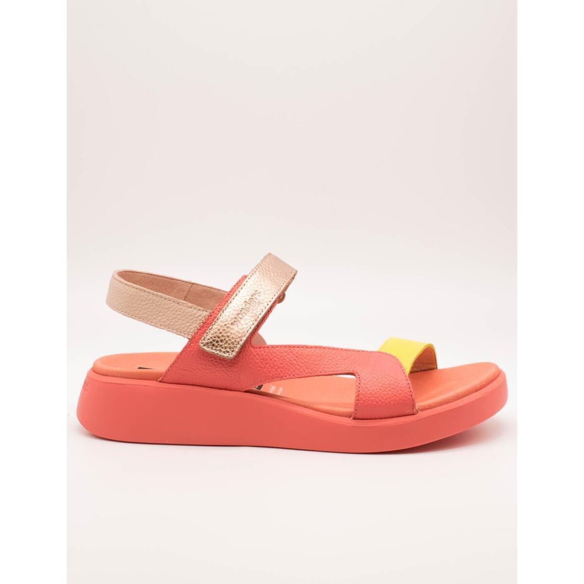 Sapatos Mulher Sandálias Wonders  Rosa