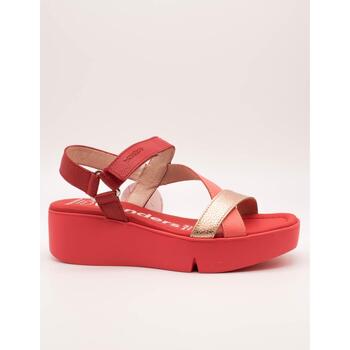 Sapatos Mulher Sandálias Wonders  Vermelho