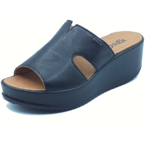 Sapatos Mulher Sandálias IgI&CO 7665900 Capra Tamponato Preto