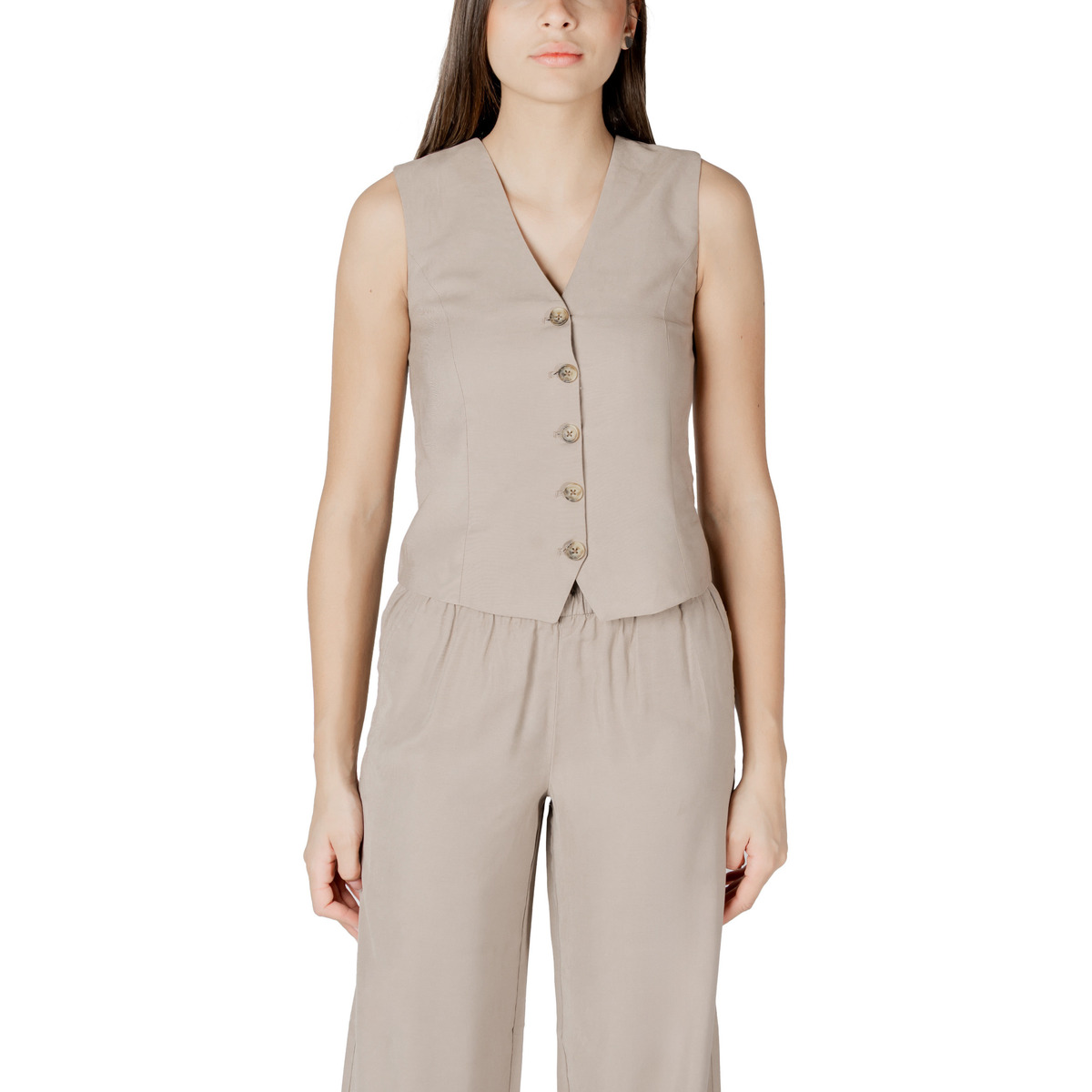 Textil Mulher Coletes Only ONLIRIS ARIS LIFE WAISTCOAT CC TLR 15337959 Outros