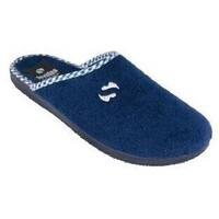 Sapatos Mulher Chinelos Cbp - Conbuenpie Zapato de mujer de piel con cuña by PEPE MENARGUES (TUPIE) Marinho