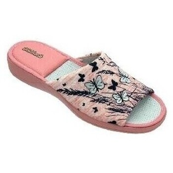 Sapatos Mulher Chinelos Cbp - Conbuenpie Zapato de mujer de piel con cuña by PEPE MENARGUES (TUPIE) Rosa