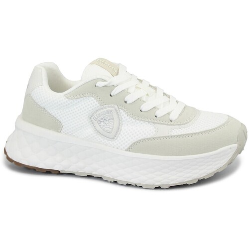 Sapatos Mulher Sapatilhas Blauer BLA-E25-LYNN01-MES Branco