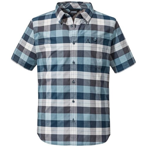 Textil Homem Camisas mangas comprida SchÖffel Moraans Marinho
