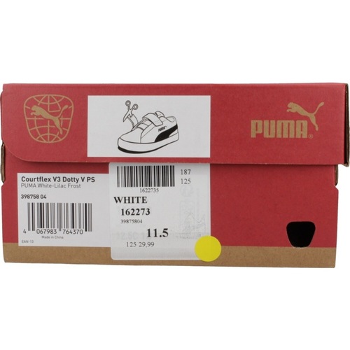 Puma COURTFLEX V3 DOTTY V PS Branco