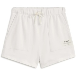 Textil Mulher Calças Ecoalf NESSALF SHORTS WOMAN Branco