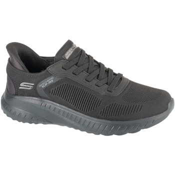 Sapatos Homem Sapatilhas Skechers Slip-Ins: BOBS Squad Chaos - Solid Step,slip-ins Preto