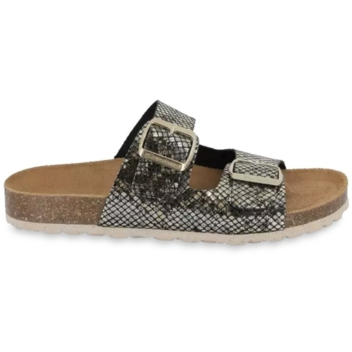Sapatos Mulher Chinelos Les Tropéziennes par M Belarbi ZATIX SNAKE Ouro