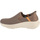 Sapatos Homem Sapatilhas Skechers Slip-ins: D'Lux Walker 2.0 - Reeler Castanho