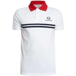 Textil Homem Polos mangas curta Sergio Tacchini Camisa pólo Super MK2 Branco