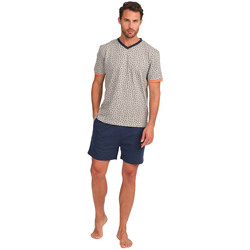 Textil Homem Pijamas / Camisas de dormir J&j Brothers JJBFH5400 Multicolor