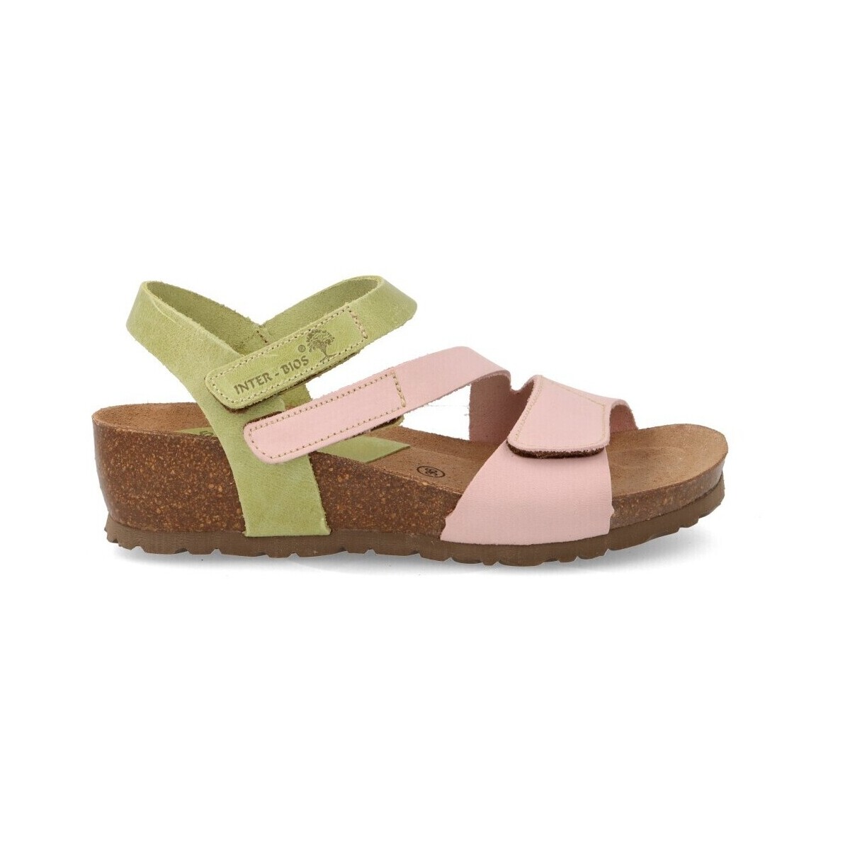Sapatos Mulher Sandálias Interbios  Verde