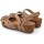 Sapatos Mulher Sandálias Interbios  Bege