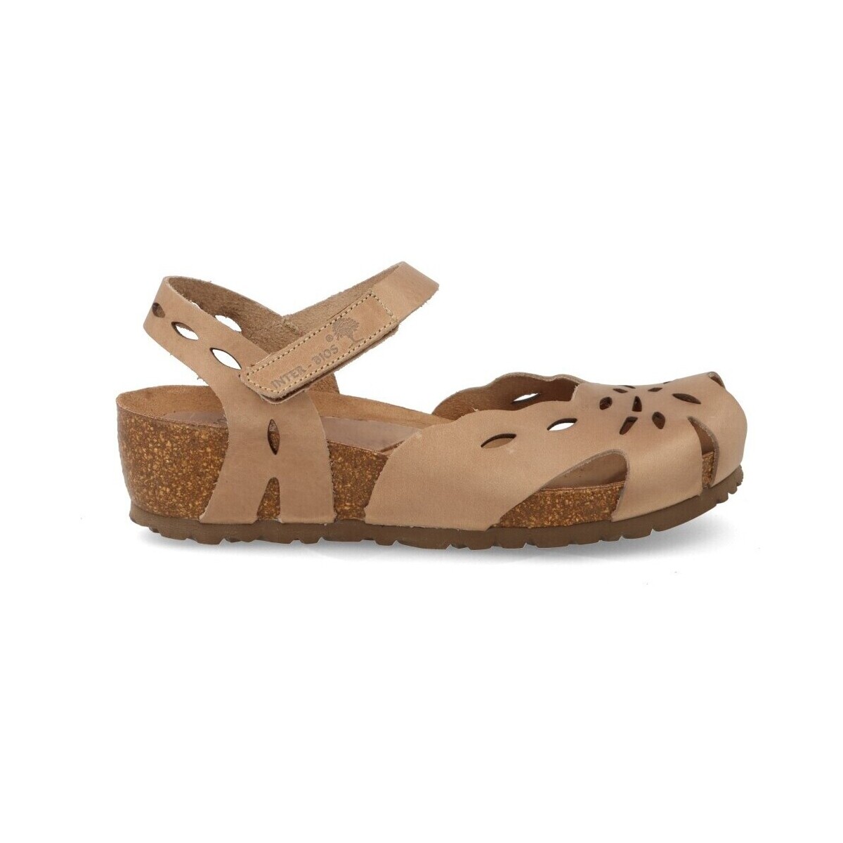 Sapatos Mulher Sandálias Interbios  Bege