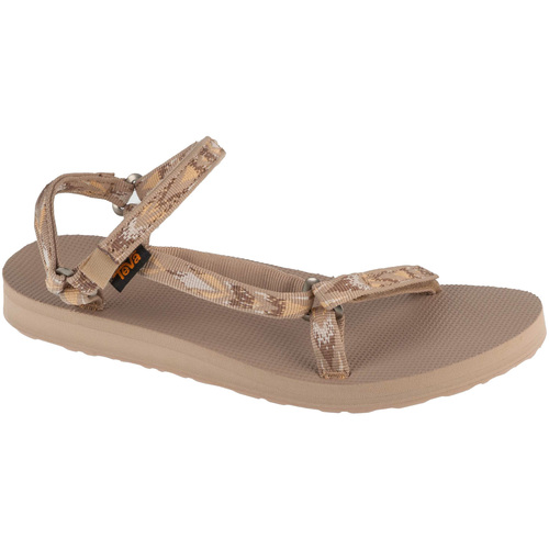 Sapatos Mulher Sandálias desportivas Teva W Original Universal Slim Sandals Bege