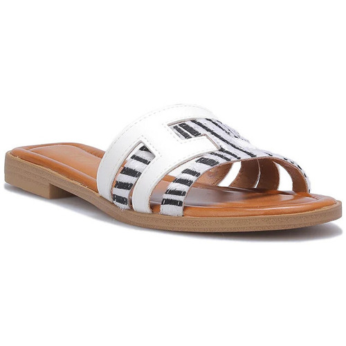 Sapatos Mulher Chinelos La Modeuse 74580_P176222 Branco