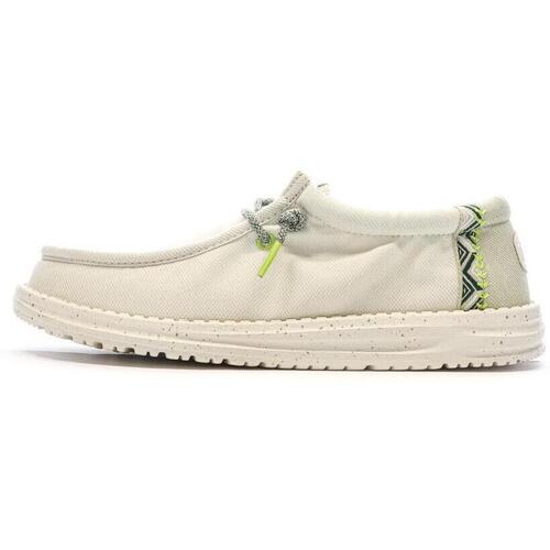Sapatos Homem Sapatilhas HEYDUDE  Bege