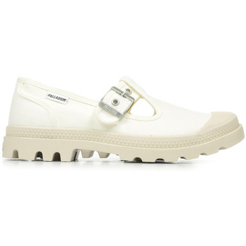 Sapatos Mulher Chinelos Palladium Pampa M Jane Washed Branco