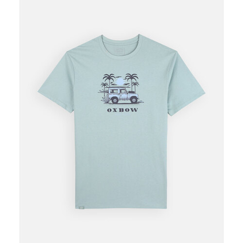 Textil Homem T-Shirt mangas curtas Oxbow Tee-shirt WEEKENDER Verde