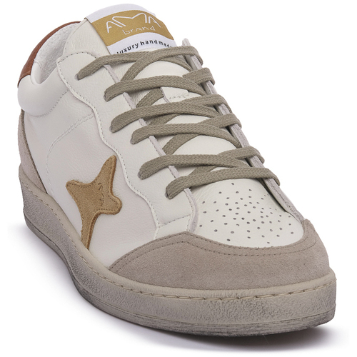 Sapatos Homem Sapatilhas Ama Brand SUN Branco