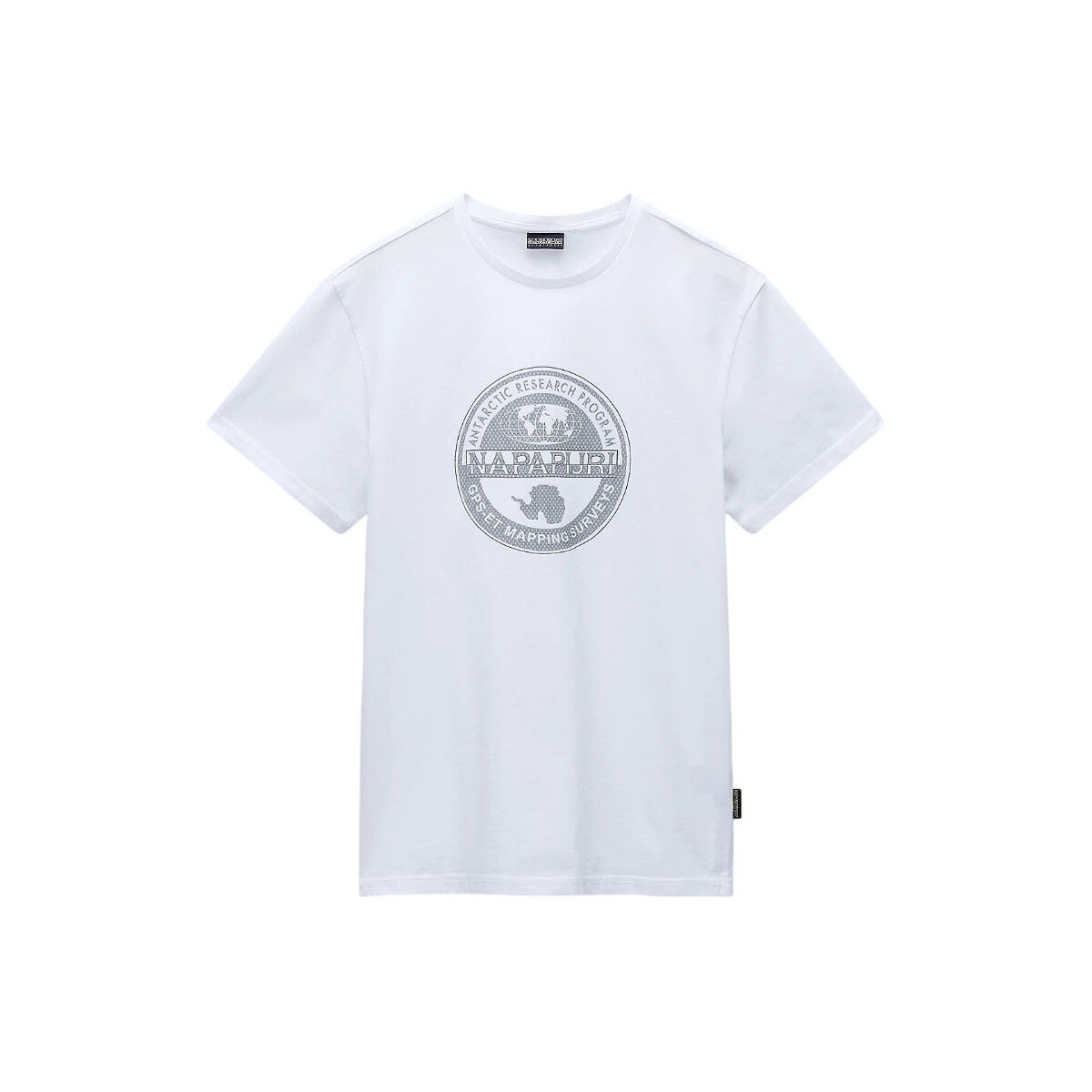 Textil Homem T-shirts e Pólos Napapijri NP0A4I3C Branco