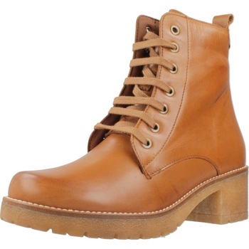 Sapatos Mulher Botas Pitillos 20023P Castanho