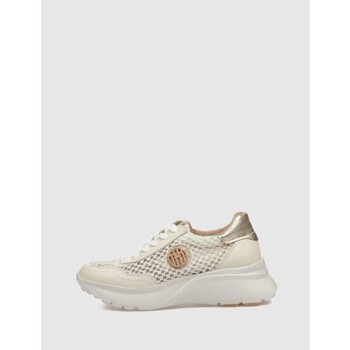 Sapatos Mulher Sapatilhas The Happy Monk ZAPATILLA  CASCAIS-002 BEIG Bege