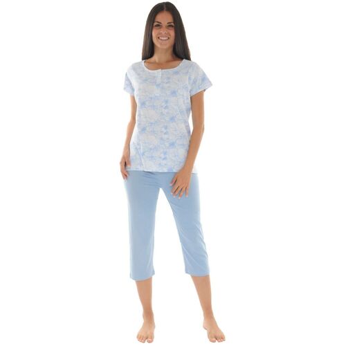 Textil Mulher Pijamas / Camisas de dormir Christian Cane NINETTE Azul