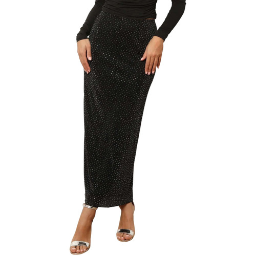Textil Mulher Saias La Modeuse 74726_P176489 Preto