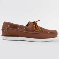 Sapatos Homem Sapato de vela Purapiel 103029 Castanho