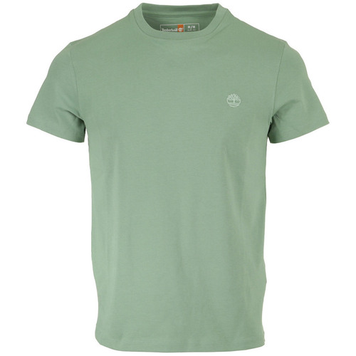 Textil Homem T-Shirt mangas curtas Timberland Dunstan River Tee Verde