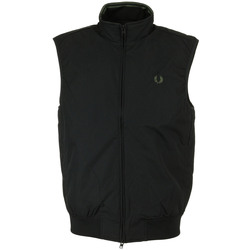 Textil Homem Casacos  Fred Perry The Brentham Gilet Preto