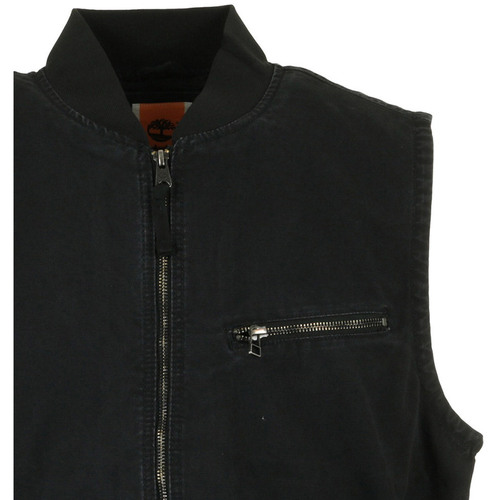 Timberland Washed Canvas Vest Preto