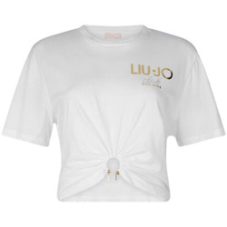 Textil Mulher T-shirts e Pólos Liu Jo WA5139JS923 Branco